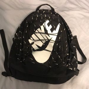 The Nike Hayward Backpack is a new twist on an old favorite with plenty of room.